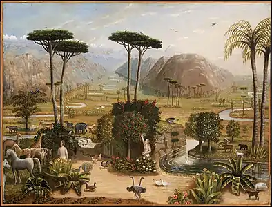 The Garden of Eden, ca. 1860