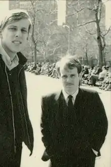 Jacobsen with Tim Hardin in Washington Square