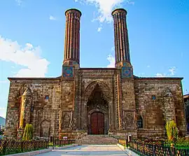 Çifte Minareli Medrese in Erzurum (c. 1250)