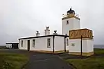 Eshaness, Eshaness Lighthouse, Including Oil Tank, Sundial, And Gates