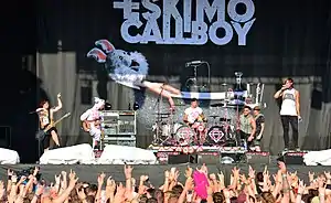 Electric Callboy at Reload Festival in Germany, 2015