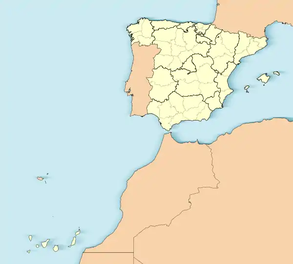 Tagoro is located in Spain, Canary Islands