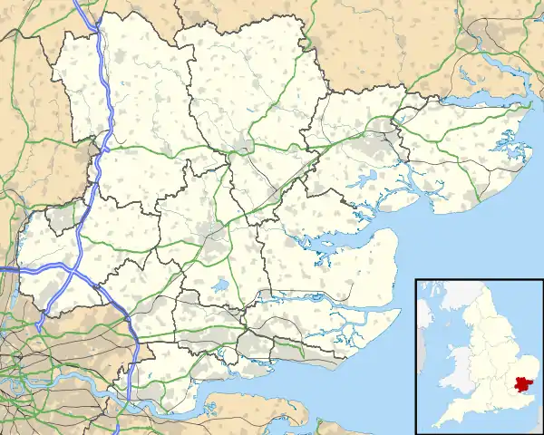 Purleigh is located in Essex