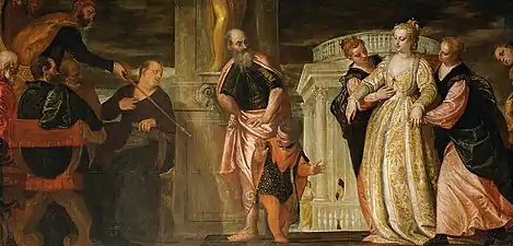 Esther and Ahasuerus, Kunsthistorisches Museum, Vienna