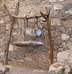 Ethiopian Lithophones with Stand, Monastery of Na’akuto La’ab