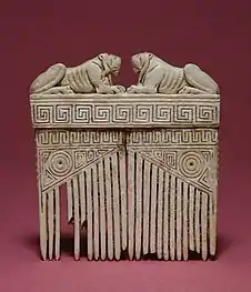 Etruscan comb, c. seventh century BC