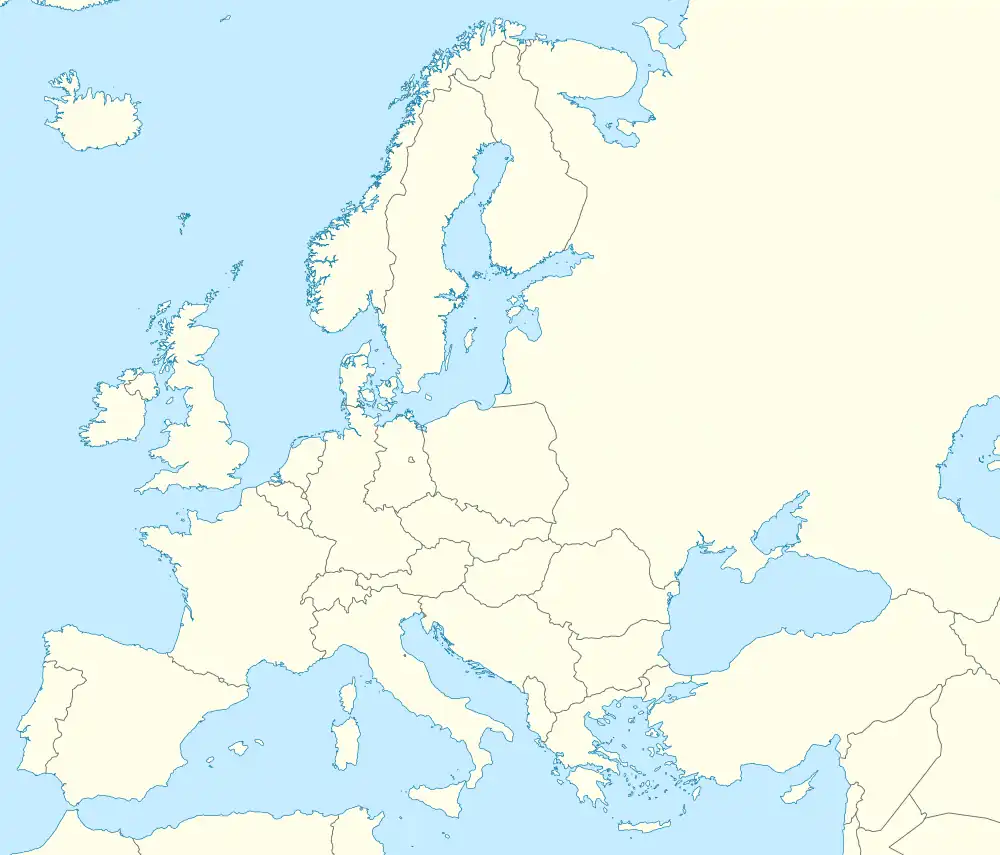 1957–58 European Cup is located in Europe