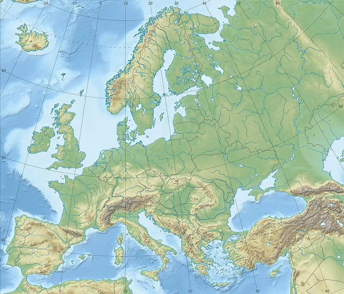 Copenhagen is located in Europe