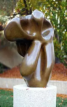 Hans Arp, 1950, Evocation of a Form: Human, Lunar, Spectral, bronze