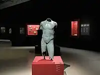 Second century BC Greek bronze torso from Colchis, Georgian National Museum