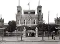 Railway exhibition pavilion