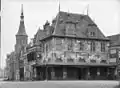 Weigh house in Hoorn built with Belgian Fossil (1609)