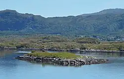 View of Fånytta (looking south) in northern Kornstad