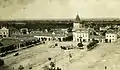 Ciunt Tower and the center of the town in 1917