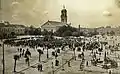 Reformed Cathedral and the center of the town in 1917