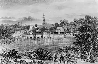 Fairmount Water Works, Philadelphia, about 1874