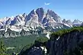 Monte Cristallo from the south