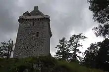 Fatlips Castle's cap-house, on the left, was renovated in 2013