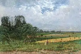 Summer landscape in the vicinity of Gołaszew  (1889)