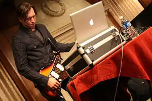 Fennesz performing in Bethesda, Maryland in 2010