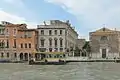 Main facade overlooking the Grand Canal