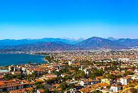 Fethiye located in Muğla Province