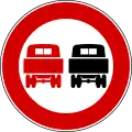 No overtaking for trucks