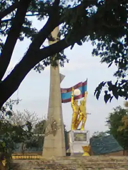 The Lao-Vietnam Friendship Monument, Phine District.