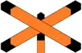 Single track level crossing (1932–1974)