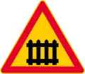 Level crossing with gates