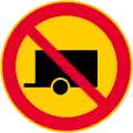 No combinations of a vehicle and a trailer  (formerly used )