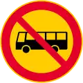 No buses