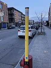 Fire hydrant locator in Cartierville.