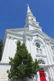 First Congregational Church, Spencer, 1863.