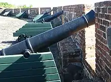 Canons at Fort Oranje