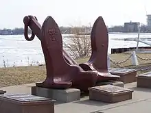 Edmund Fitzgerald bow anchor