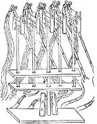 Five whirlwind trebuchets