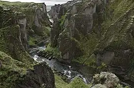 Fjaðrárgljúfur Canyon, Iceland