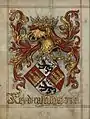 Coat of arms of the King of Castile (fl 9v)