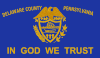 Flag of Delaware County