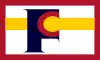 Flag of Florence, Colorado