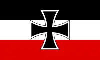 Jack of North German Confederation and German Empire (1866–1903) - 3:5 Variant