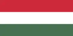 Flag of Hungary (horizontal tricolour triband)