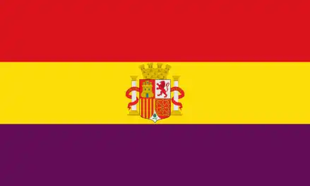 State flag of the Second Spanish Republic