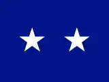 Flag of a United States Air Force major general.