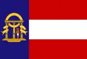 Flag of Georgia(1902–1906)