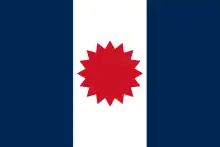 Flag of the Sip Song Chau Tai, French Indochina (1948–1955)