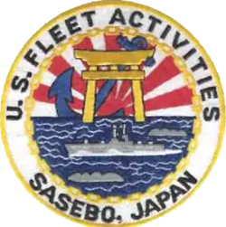 Emblem of United States Fleet Activities Sasebo