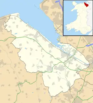 Llanasa is located in Flintshire