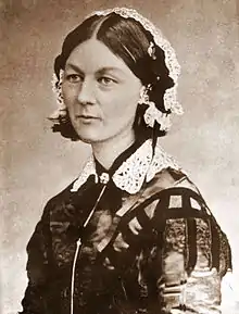 Florence Nightingale (1820-1910) known for their social action and reforms to nursing.